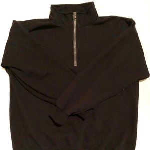 Vintage Oversized Quarter Zip Sweatshirt